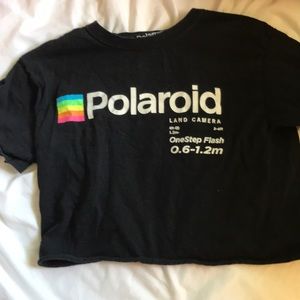 Polaroid Crop Top